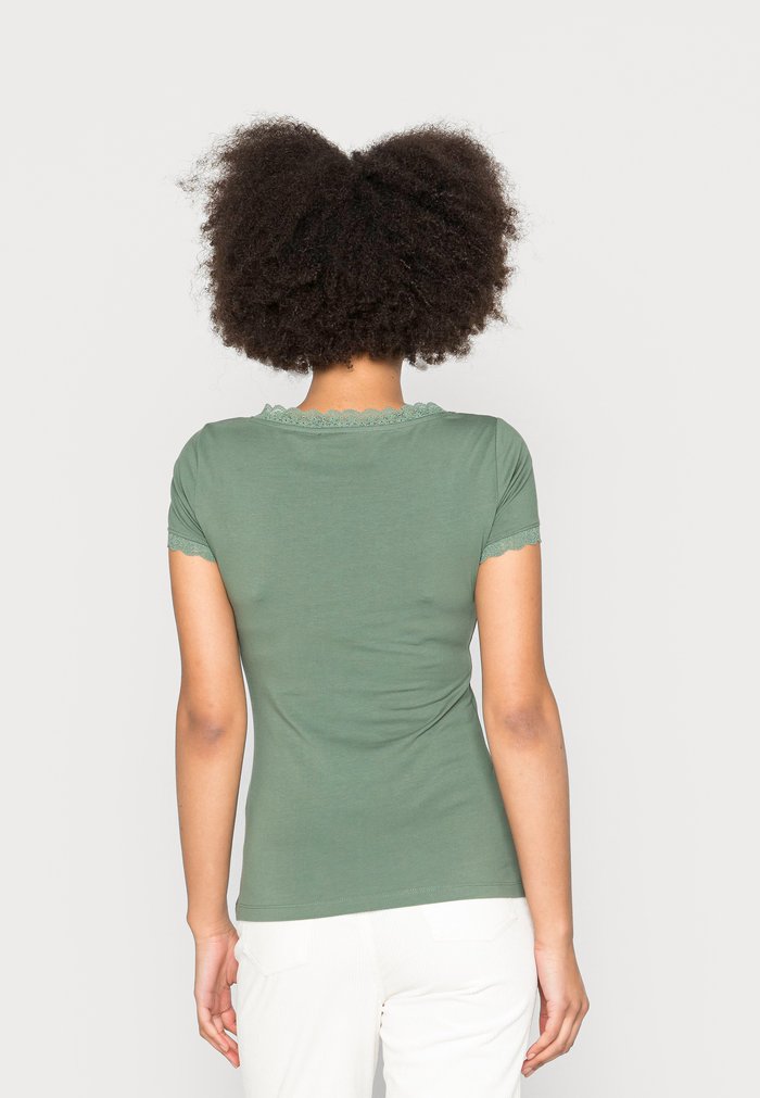 T Chemises Anna Field BASIC Vert Clair Femme | PEE-8350340